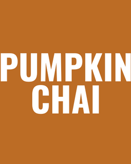 Pumpkin Chai